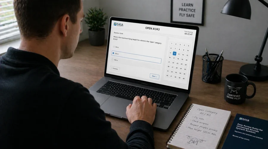 Základná skúška pilota dronu A1/A3