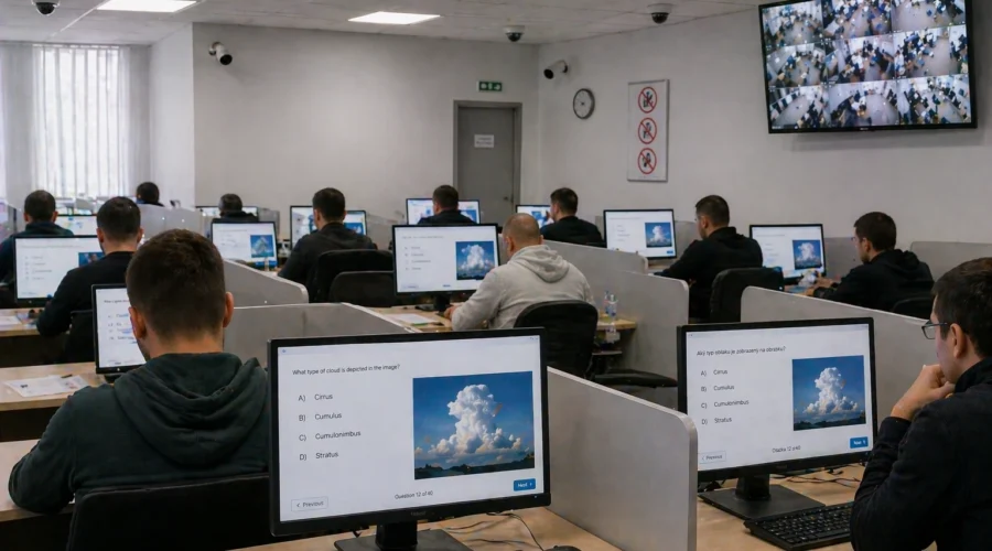 Pokročilá skúška pilota dronu A2 a STS