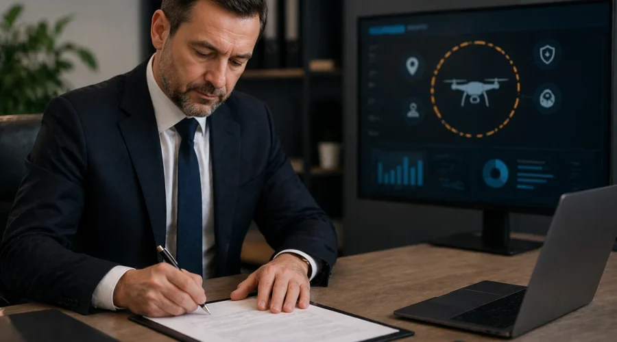 Zemepisné oblasti pre drony na Slovensku