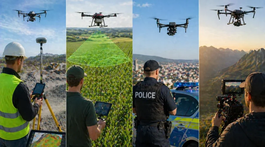 Využitie dronov na Slovensku